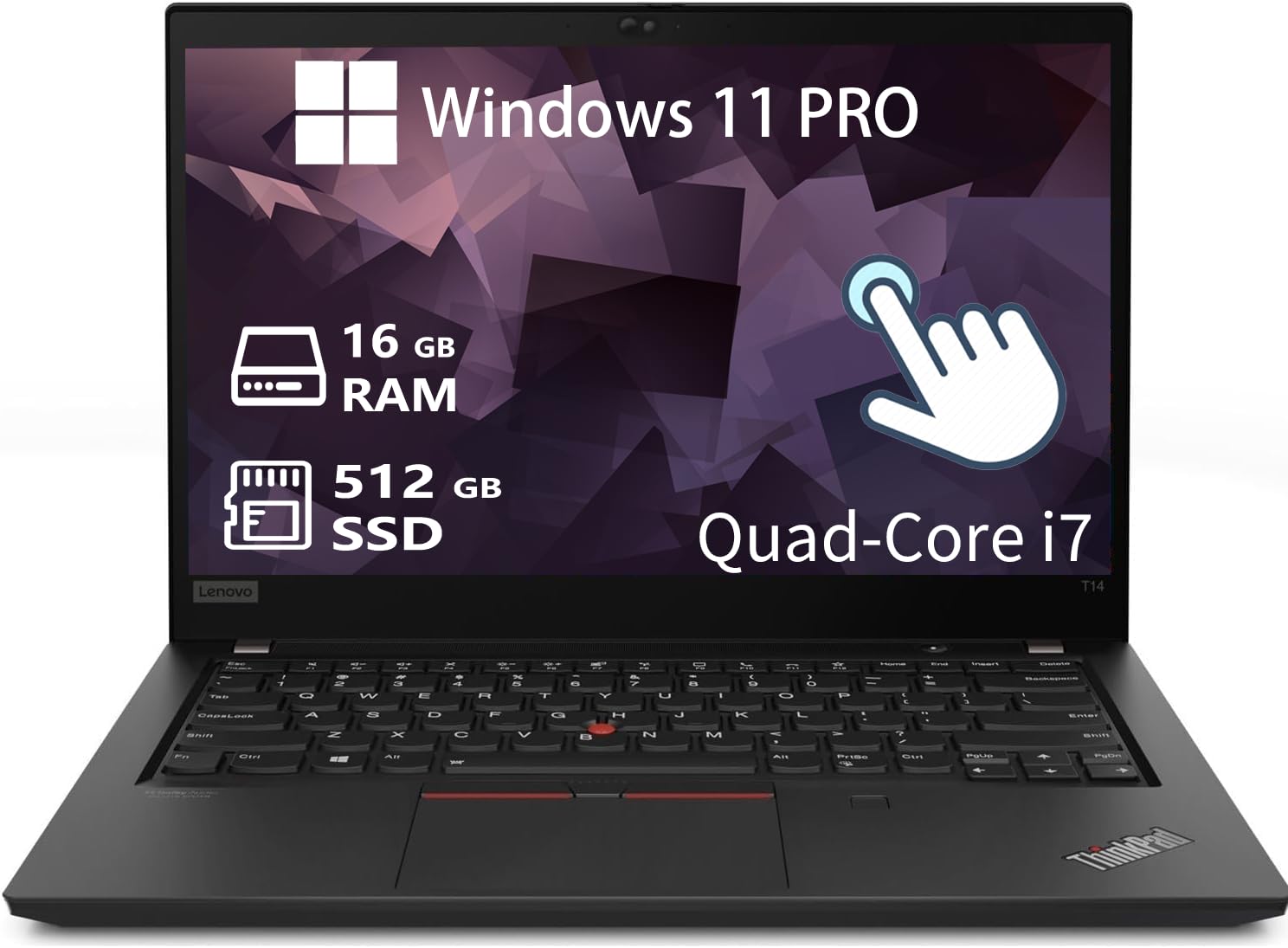 Lenovo ThinkPad T14 Gen2 Pantalla Táctil Portátil, Windows 11 Pro